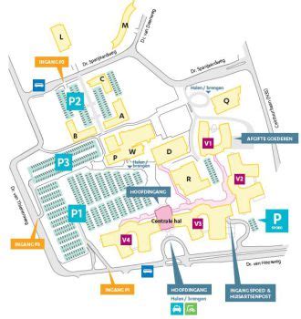 plattegrond isala zwolle gebouw w